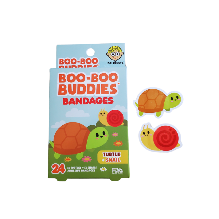 Boo Boo Buddies Bandages | Turtle & Snail