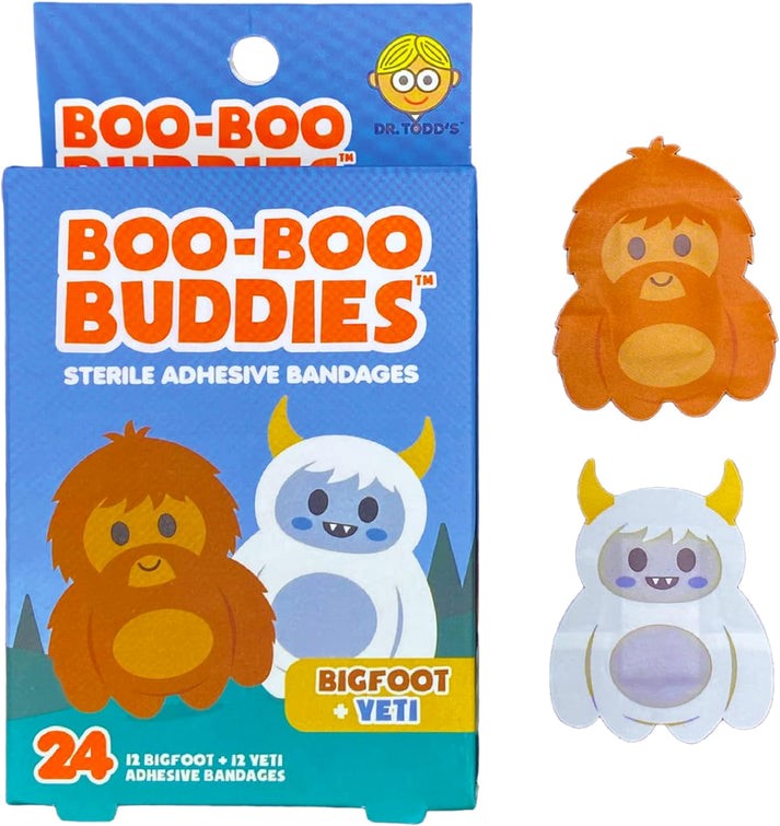 Boo Boo Buddies Bandages | Bigfoot & Yeti