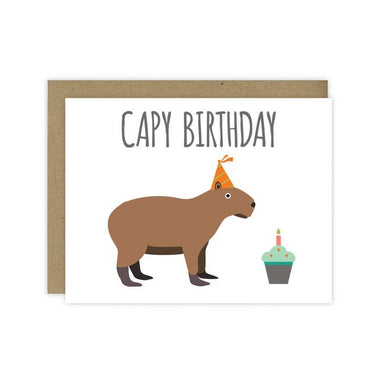 Capy Birthday Card | Mr Sogs - Oscar & Libby's