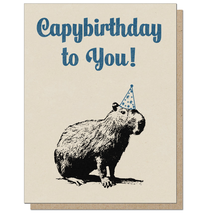 Capybirthday to You! | Guttersnipe Press