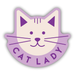 Cat Lady Sticker - Oscar & Libby's
