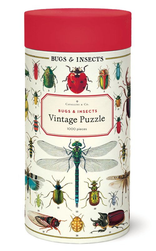 Cavallini & Co | Bugs & Insects 1000 piece puzzle