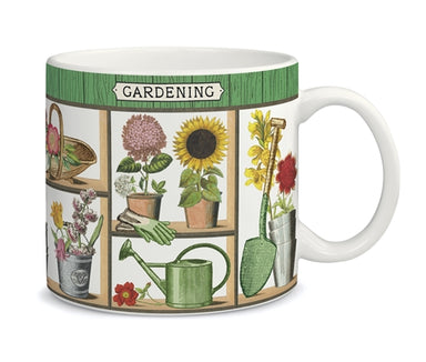 Gardening Mug | Cavallini - Oscar & Libby's