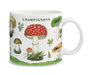 Mushrooms Mug | Cavallini - Oscar & Libby's