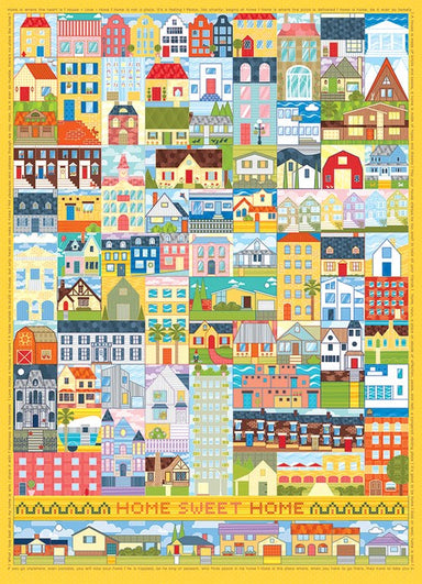 Cobble Hill | Home Sweet Home 1000 piece puzzle - Oscar & Libby's