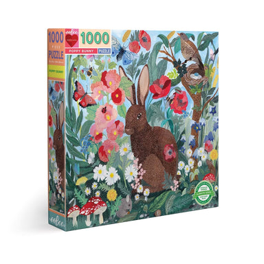 Eeboo | Poppy Bunny 1000 piece puzzle - Oscar & Libby's