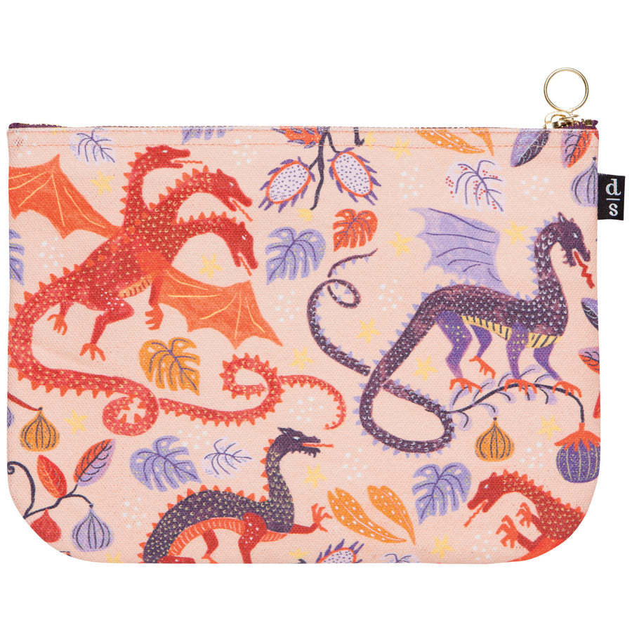 Danica Large Zip Pouch | Ember