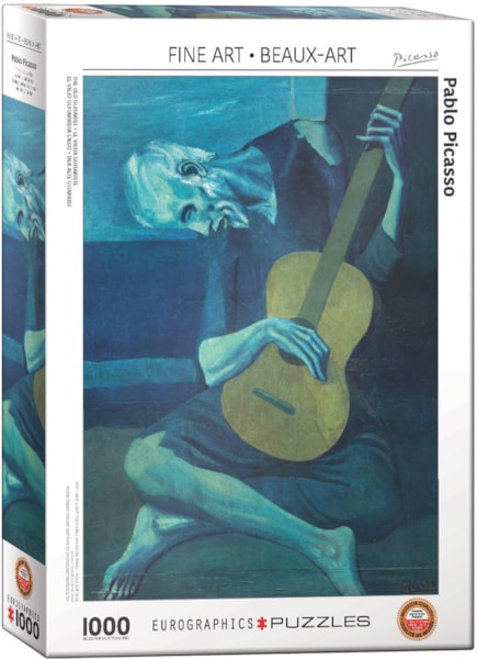 Eurographics | The Old Guitarist Pablo Picasso 1000 piece puzzle