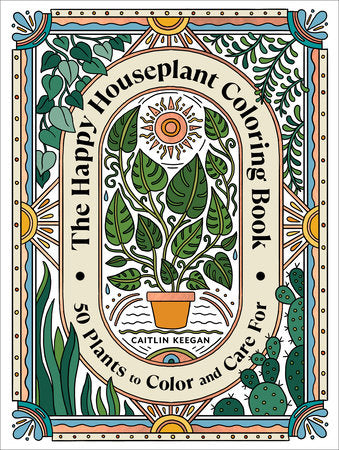 The Happy Houseplant Colouring Book
