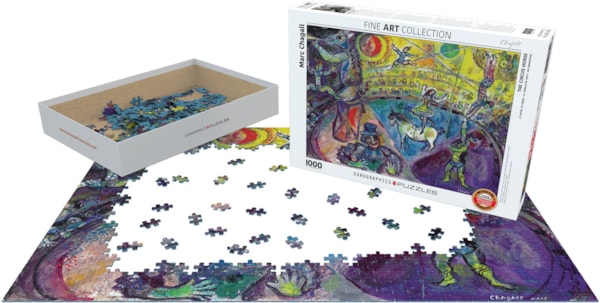 Eurographics | The Circus Horse Marc Chagall 1000 piece puzzle