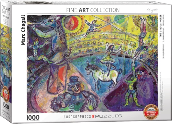 Eurographics | The Circus Horse Marc Chagall 1000 piece puzzle
