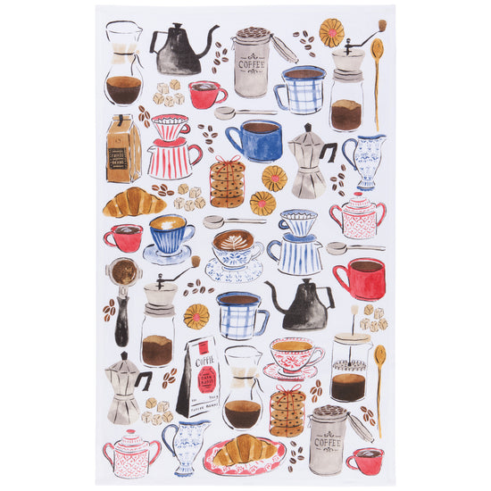 Coffee Break  Dish Towel | Now Designs