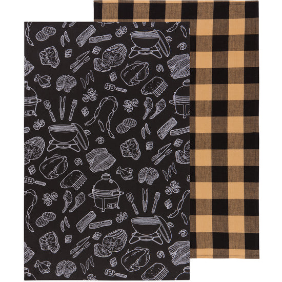 On The Grill Dish Towels Set of 2 | Now Design