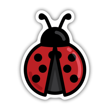 Ladybug Sticker - Oscar & Libby's