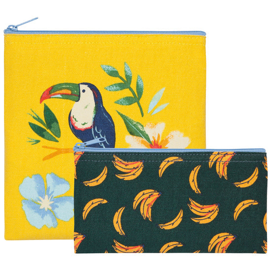 Snack Bags Set of 2 | Tropical Trove
