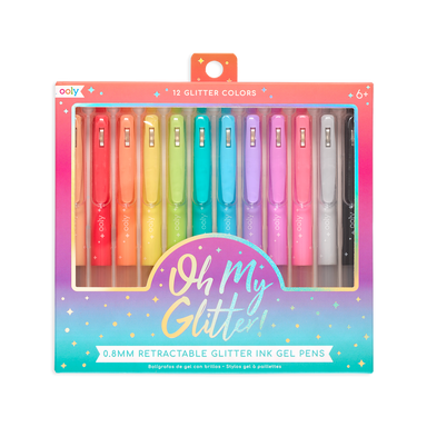 Oh My Glitter Glitter Ink Gel Pens | Ooly - Oscar & Libby's