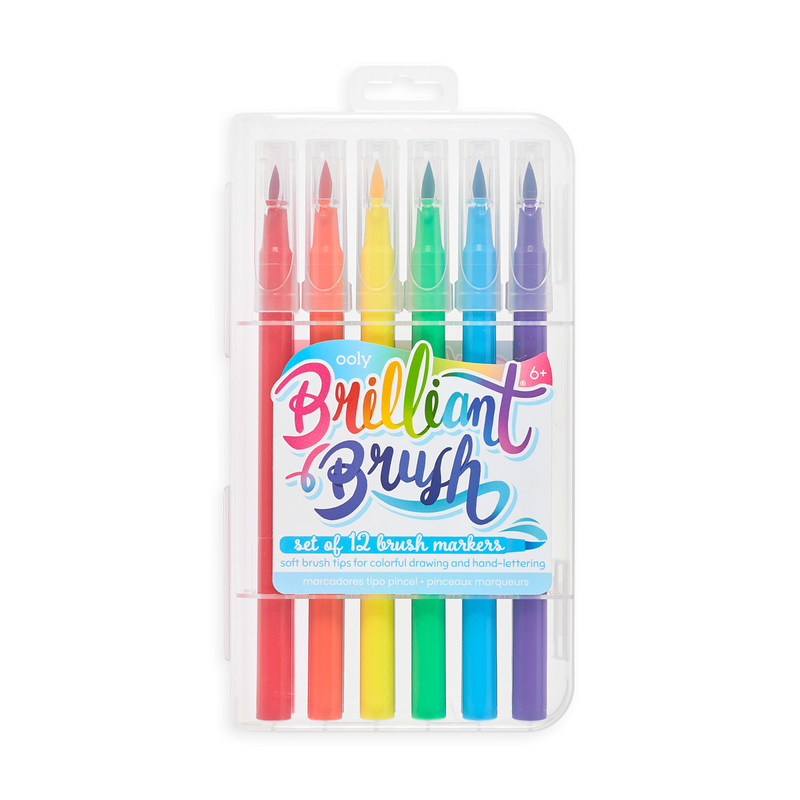 Brilliant Brush Markers | Ooly - Oscar & Libby's