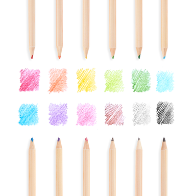 Un-Mistake-Ables Erasable Coloured Pencils | Ooly - Oscar & Libby's