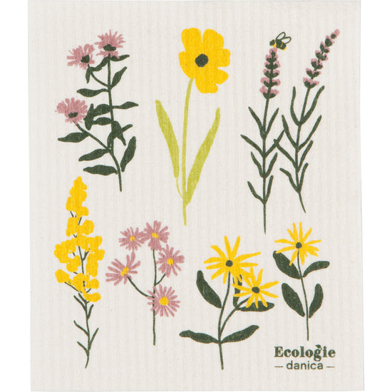 Bees & Blooms Swedish Sponge Cloth | Danica