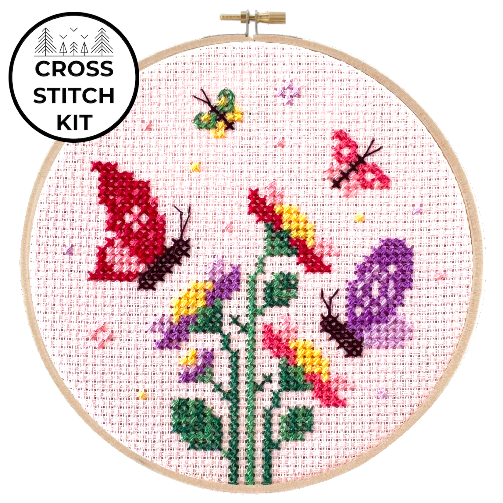 Puffin Cross Stitch Kit Cross Stitch for Beginners Bird Cross Stitch Kit  Easy Cross Stitch Pattern Beginners Cross Stitch Kit 