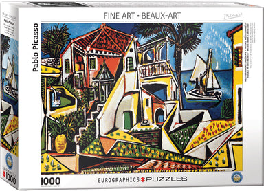 Eurographics | Mediterranean Landscape Pablo Picasso 1000 piece puzzle - Oscar & Libby's