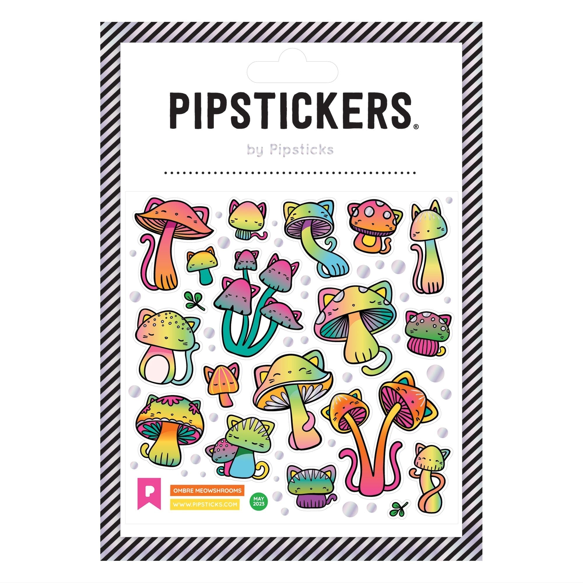 Pipstickers | Ombre Meowshrooms
