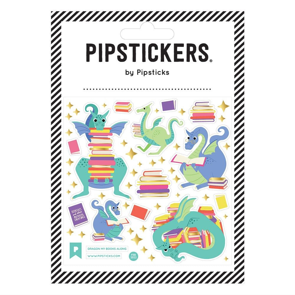 Pipstickers | Dragon My Books Along