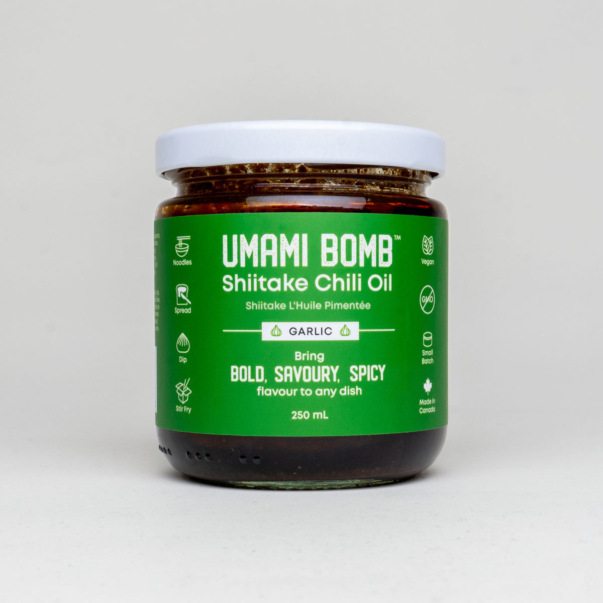 Umami Bomb Mild Garlic Shitake Chili Oil