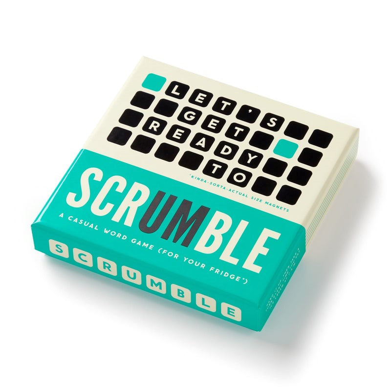 Scrumble | A Casual Word Game (for your fridge)
