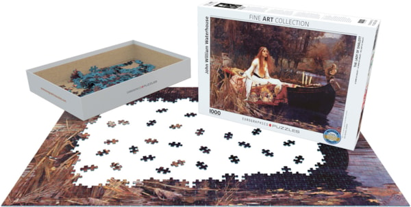 Eurographics | Lady of Shalott John William Waterhouse 1000 piece puzzle