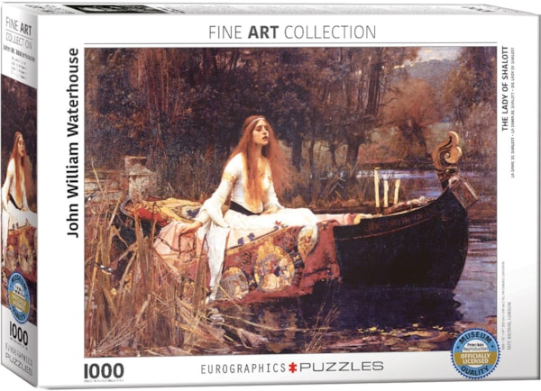 Eurographics | Lady of Shalott John William Waterhouse 1000 piece puzzle