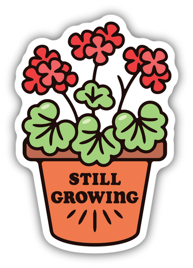 Still Growing Sticker - Oscar & Libby's