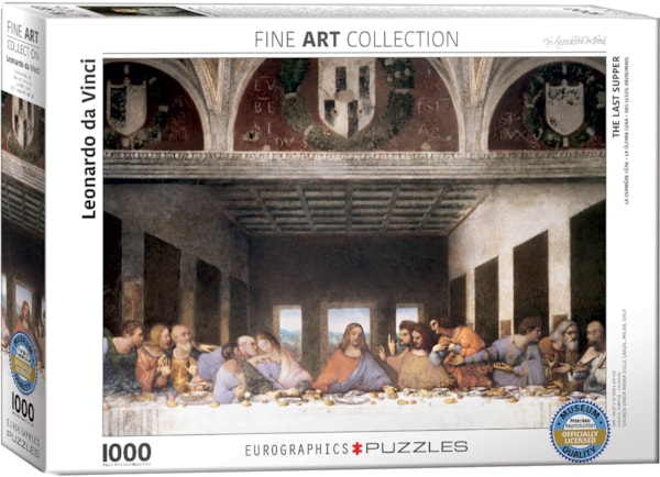 Eurographics | Last Supper Leonardo da Vinci 1000 piece puzzle