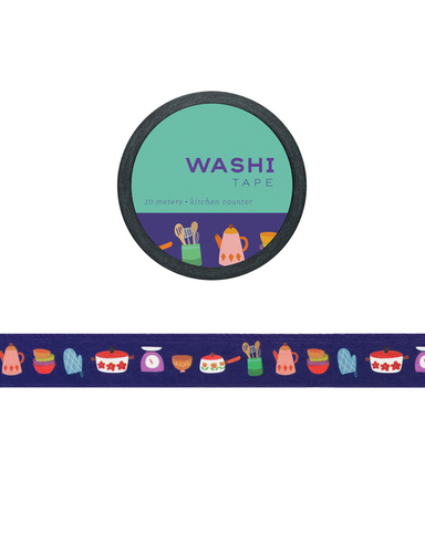 Kitchen Counter Washi Tape | Girl of All Work - Oscar & Libby's