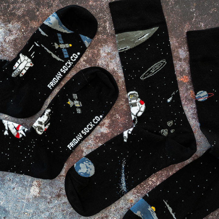 Friday Sock Co. |  Men's Socks | Space Scene