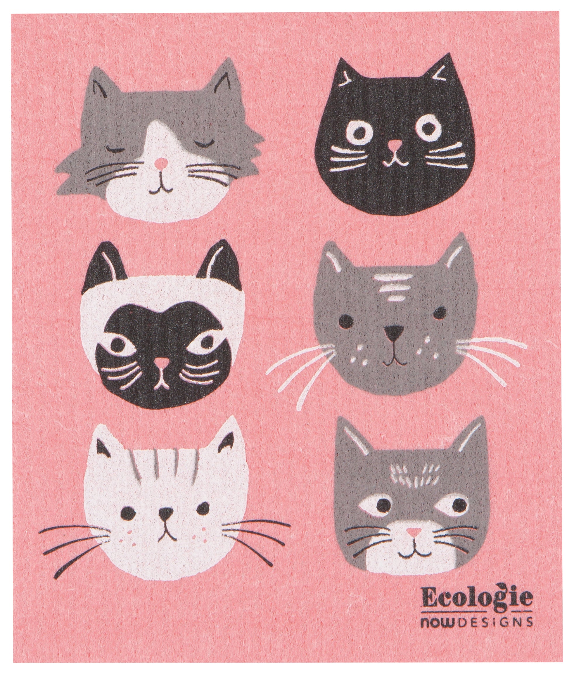 Cats Meow Swedish Sponge Cloth | Danica Danica - Oscar & Libby's