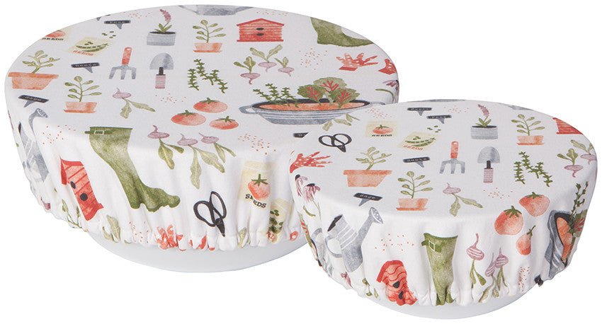Bowl Covers: Set of Two - Garden Danica - Oscar & Libby's