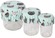 Bowl Covers Mini: Set of Three - Cat's Meow Danica - Oscar & Libby's