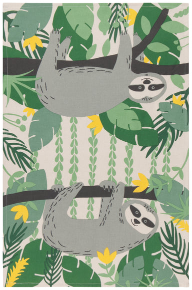 Sybil Sloth Dish Towel | Now Designs Danica - Oscar & Libby's