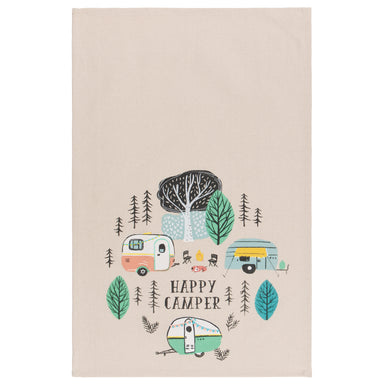 Happy Camper Dish Towel | Now Designs Danica - Oscar & Libby's