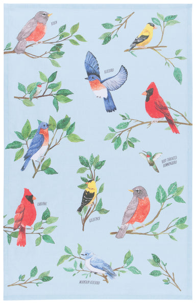 Birdsong Dish Towel | Now Designs - Oscar & Libby's