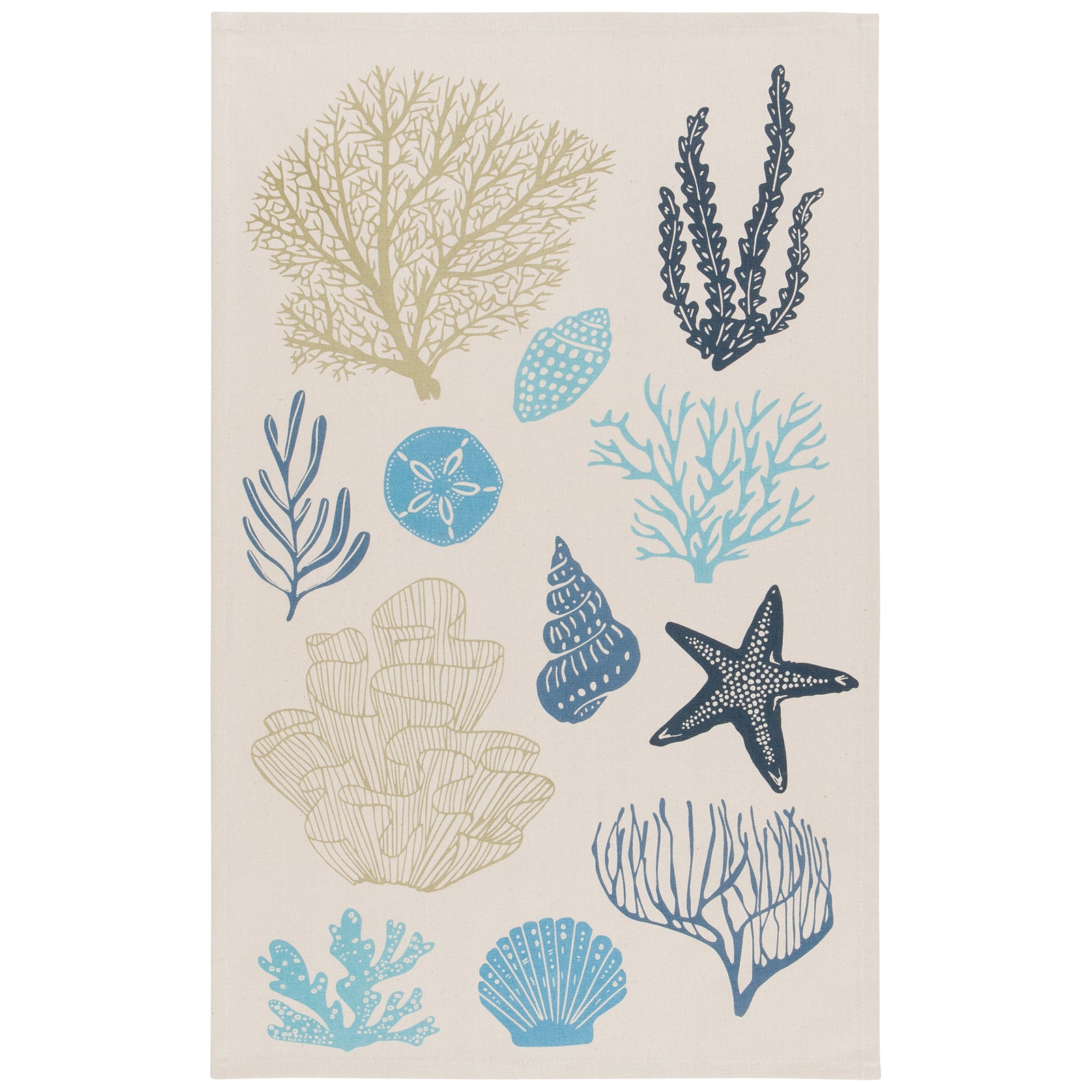 Shoreline Dish Towel | Now Designs Danica - Oscar & Libby's