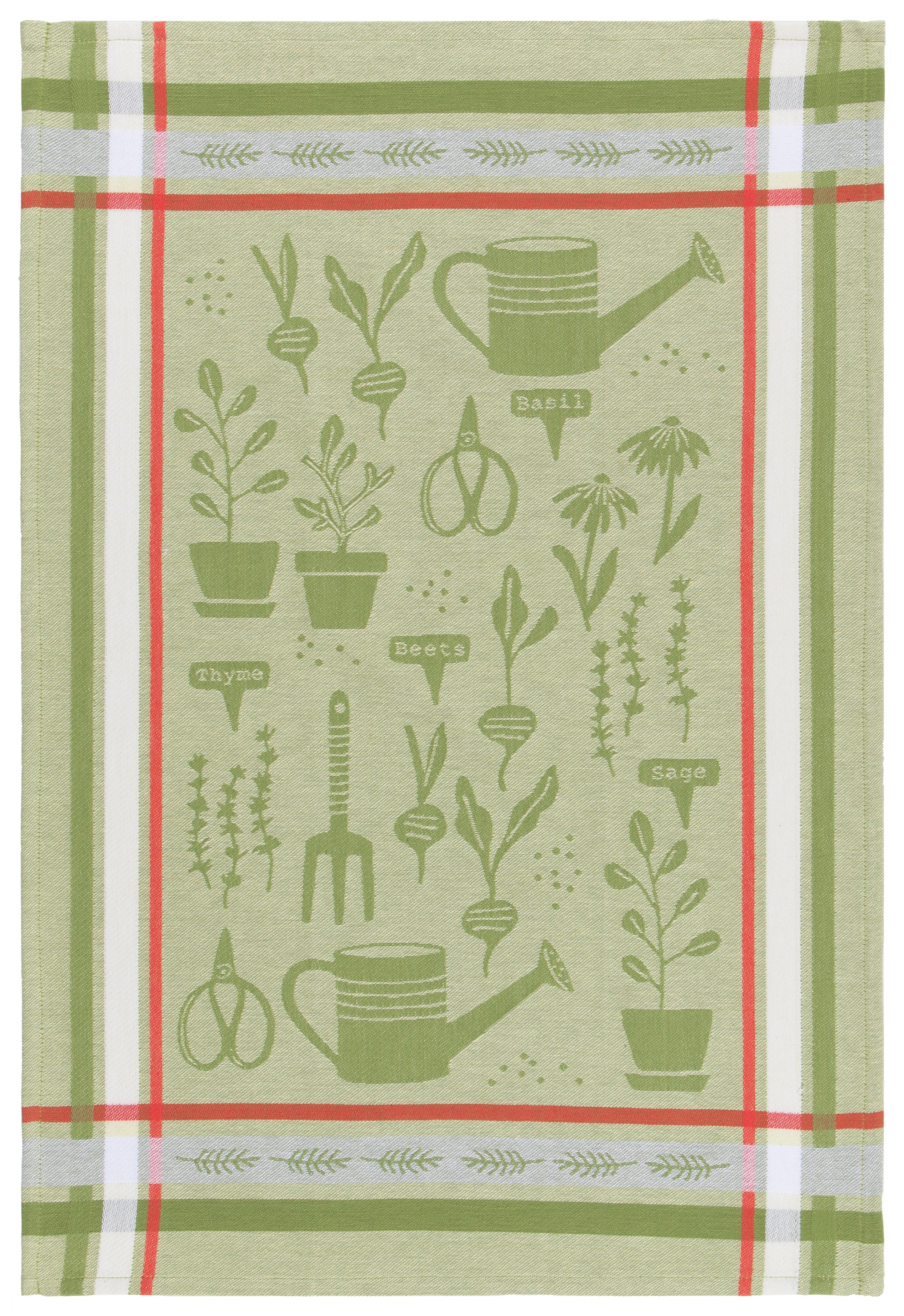 Garden Jacquard Dish Towel | Now Designs Danica - Oscar & Libby's