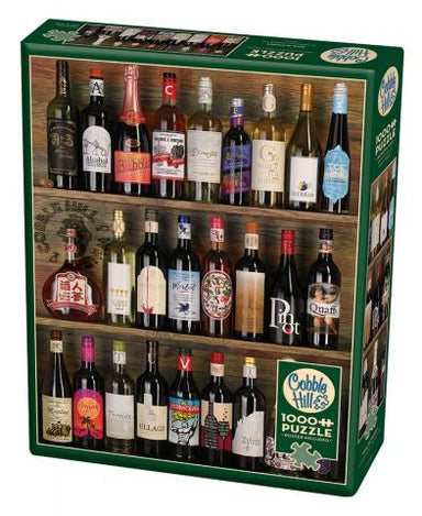 Cobble Hill | Wine Alphabet 1000 piece puzzle Cobble Hill - Oscar & Libby's