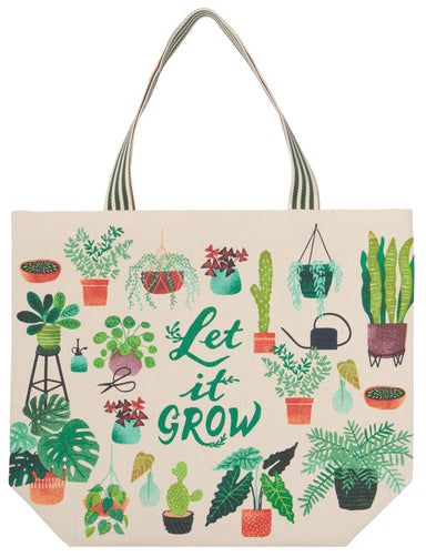 Let It Grow Tote Bag | Now Designs Danica - Oscar & Libby's