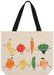 Funny Food Tote Bag | Now Designs - Oscar & Libby's