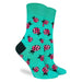 Good Luck Sock | Women's Crew | Ladybugs Socks Good Luck Sock - Oscar & Libby's