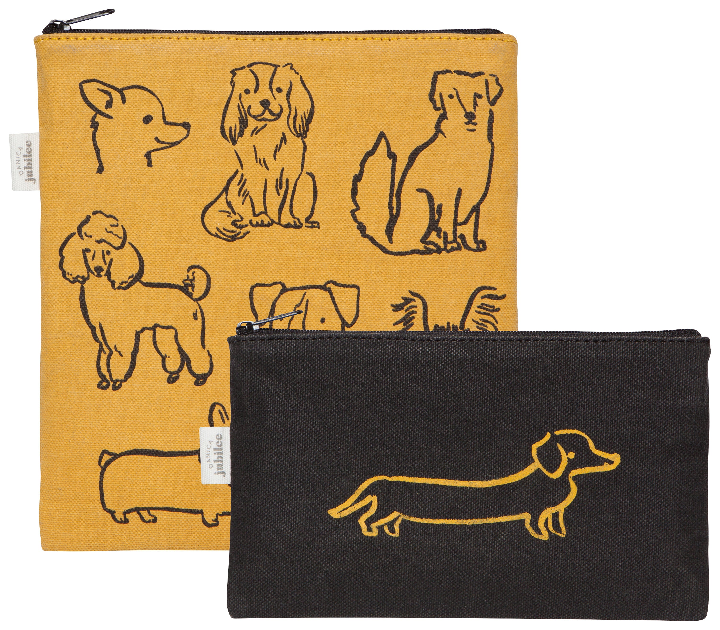 Snack Bags Set of 2 | Dog Park - Oscar & Libby's