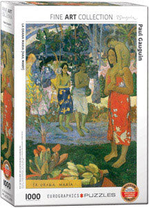 Eurographics | La Orana Maria (Hail Mary) by Paul Gauguin 1000 piece puzzle Eurographics - Oscar & Libby's