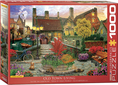 Eurographics | Old Town Living 1000 piece puzzle Eurographics - Oscar & Libby's